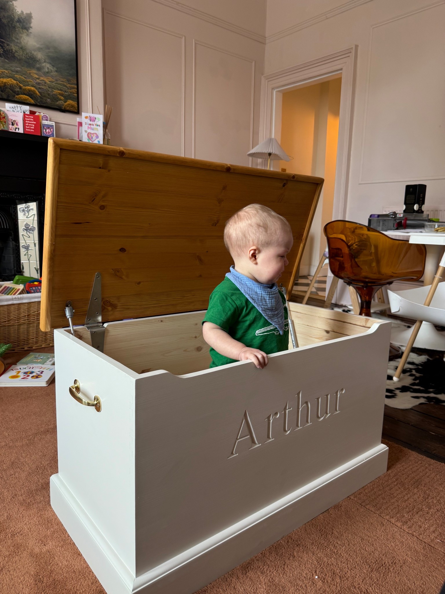 How good is Arthur’s new toy box 🫶🏼
