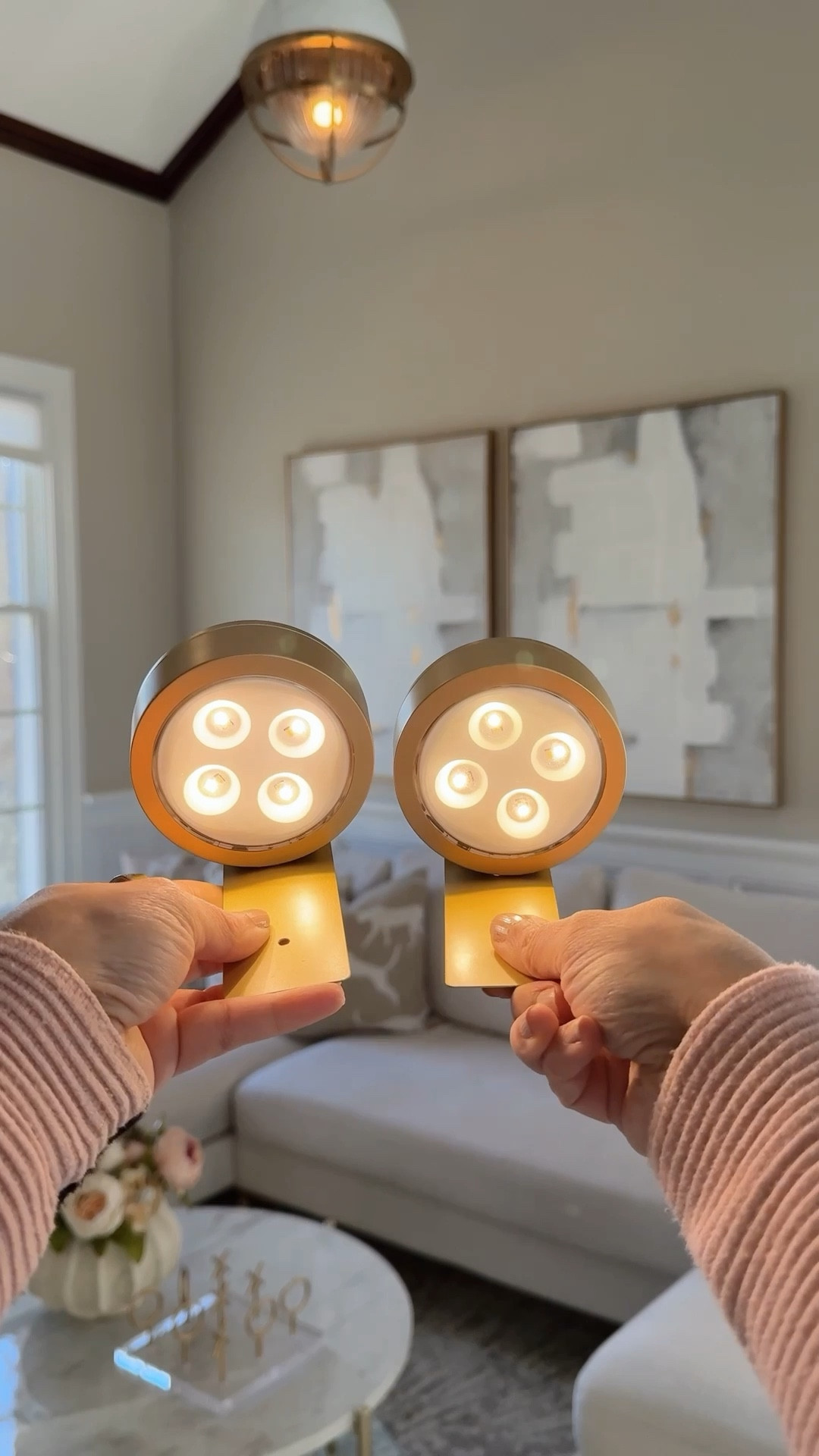 No drill picture light, rechargeable and comes in black too! @amazon #amazonhome 

#LTKStyleTip #LTKHome #LTKWatchNow