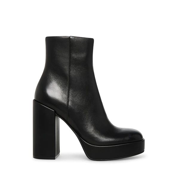 ZENIA BLACK LEATHER | Steve Madden (US)