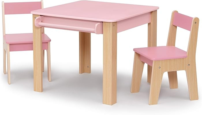 Delta Children - GapKids Table and 2 Chair Set with Paper Roll Holder - Greenguard Gold Certified... | Amazon (US)