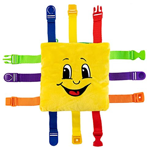 Buckle Toys - Bongo Square - Toddler Learning Toy - Sensory Fine Motor Skills Fun - Easy Road Trip Travel Accessory for Kids | Amazon (US)