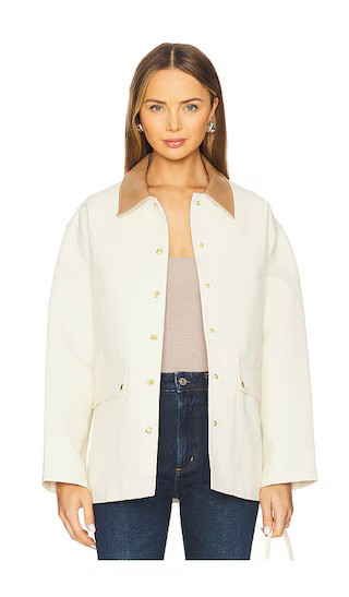 Cassidy Jacket in Ivory | Revolve Clothing (Global)