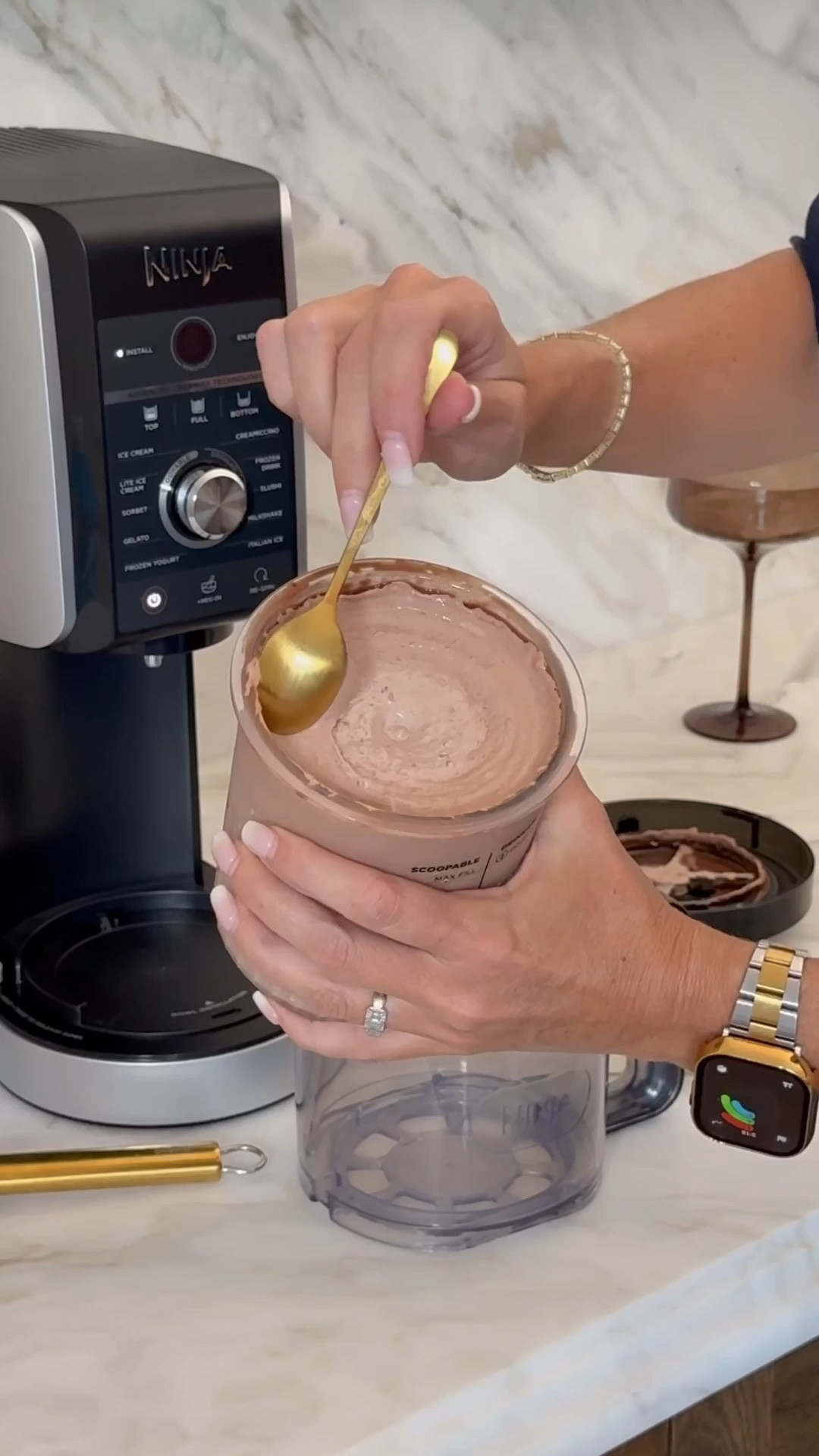 Create the perfect ice cream every time with the Ninja Creami deluxe on sale at QVC! Use code HOLIDAY20 for $20 off $50+ thru 12/22
Use code NEWYEAR15 for $20 off $40+ 12/23-12/31 
#LoveQVC #ad

#LTKGiftGuide #LTKHoliday #LTKdayinmylife