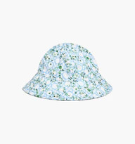 The Baby Sunhat - Blue Basketweave Vine | Hill House Home