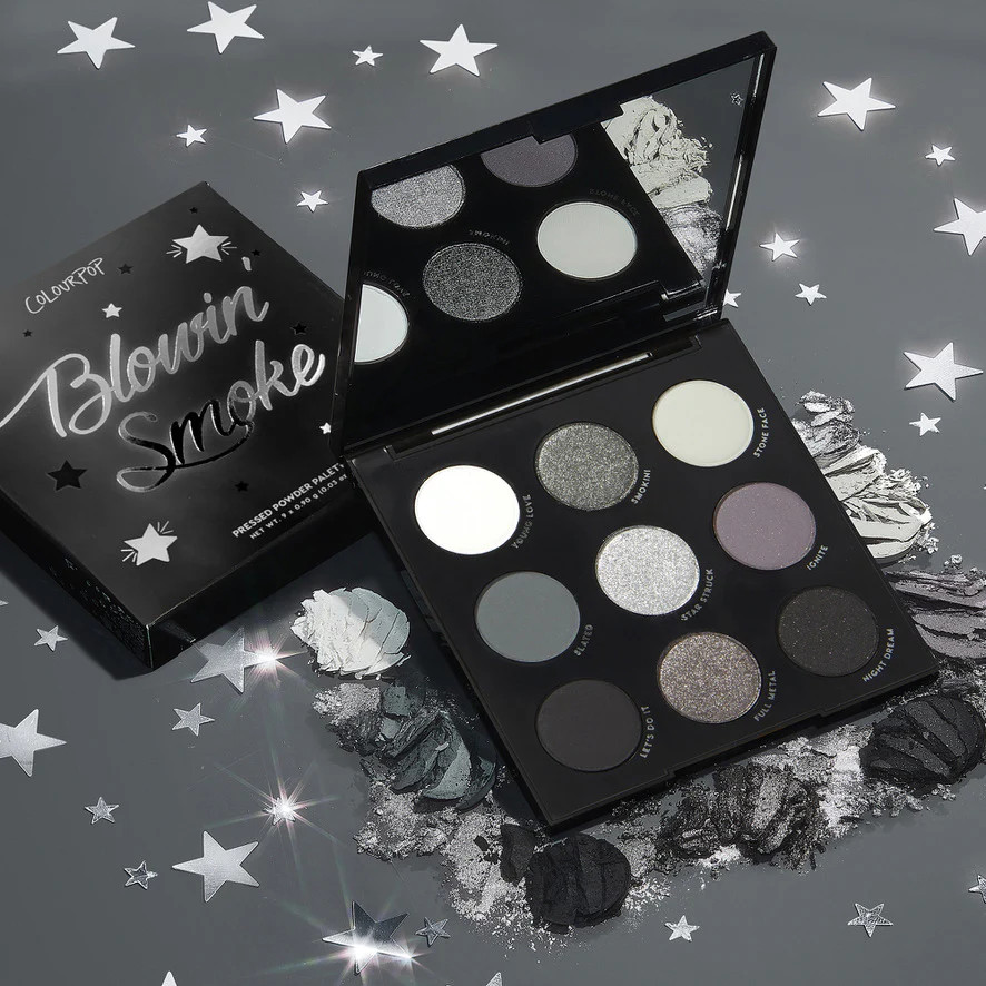 Blowin' Smoke Gray Eyeshadow Palette | Colourpop