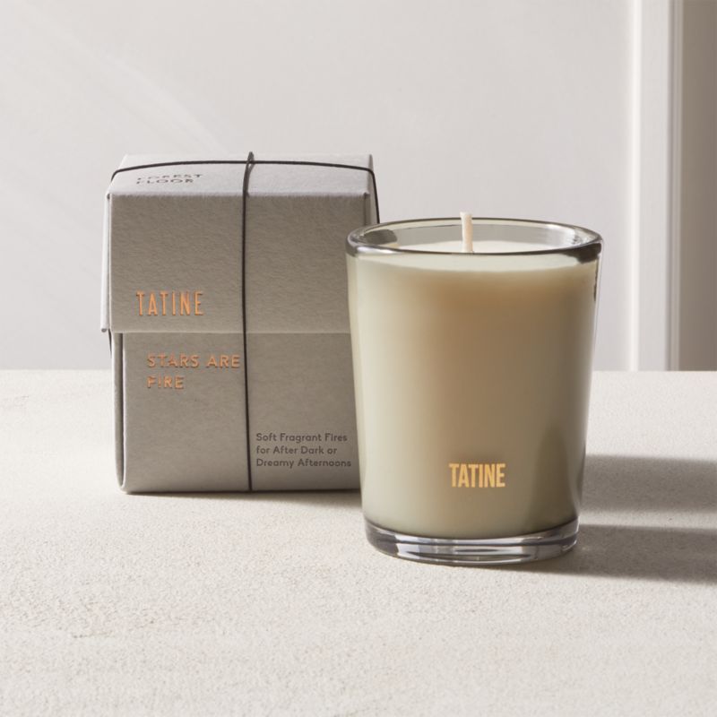 Tatine Forest Floor Glass Candle | CB2 | CB2
