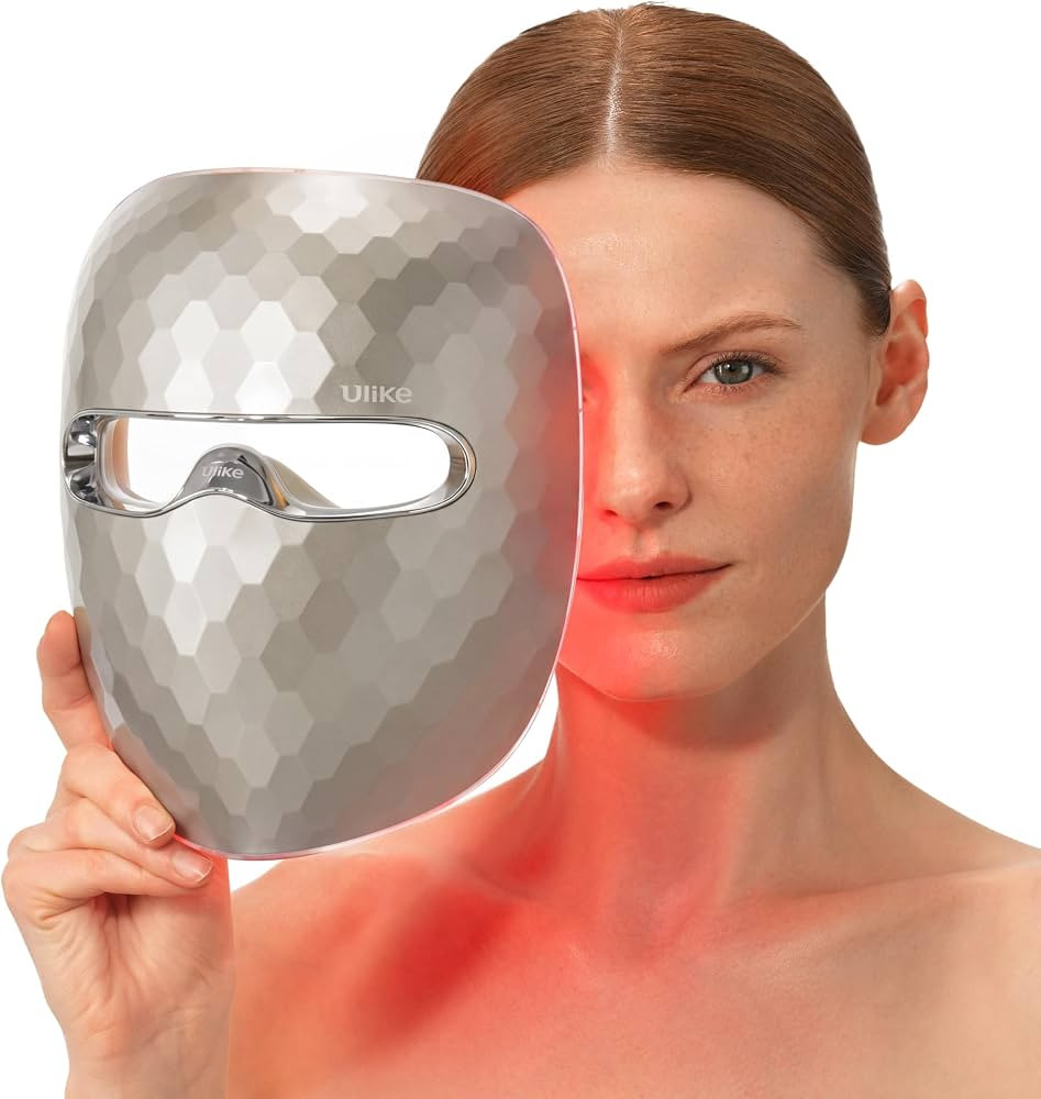Ulike Red Light Therapy Mask for Face,360\u00b0 full face coverage | Amazon (US)