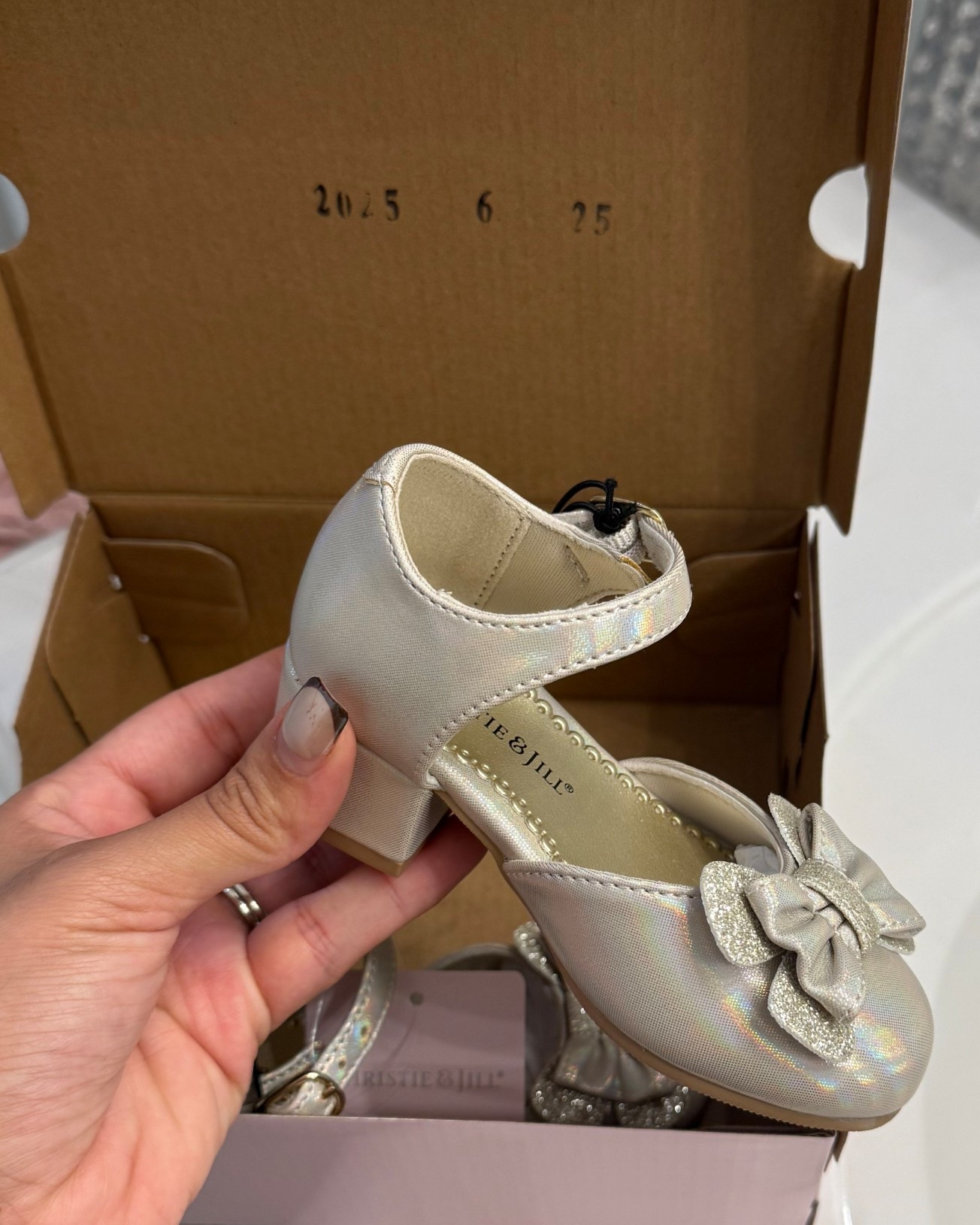 Toddler girl shoes just in time for the holidays 😍 

#LTKmomlife #LTKHoliday #LTKFindsUnder50