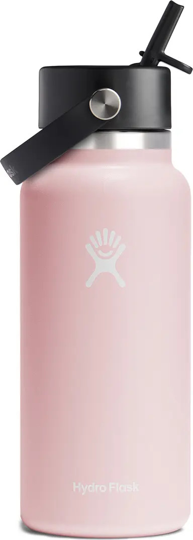 32-Ounce Wide Mouth Flex Straw Cap Water Bottle | Nordstrom