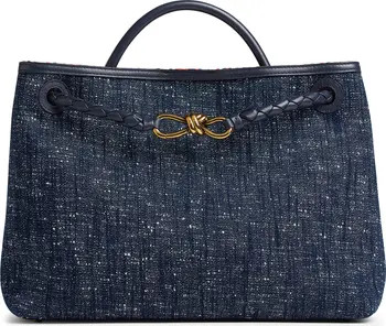 Bottega Veneta Medium Andiamo Denim Shoulder Bag | Nordstrom | Nordstrom