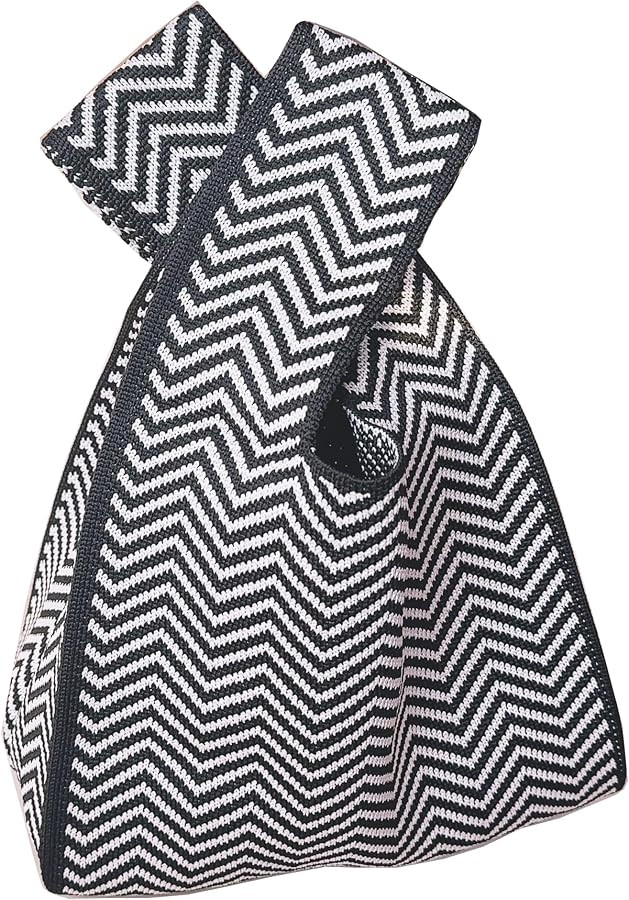 Knot Bag, Mini Knit Tote Bag, Extra Thickened Japanese Knot Bag, Wristlet Handbag - 1/2/6 Pack | Amazon (US)