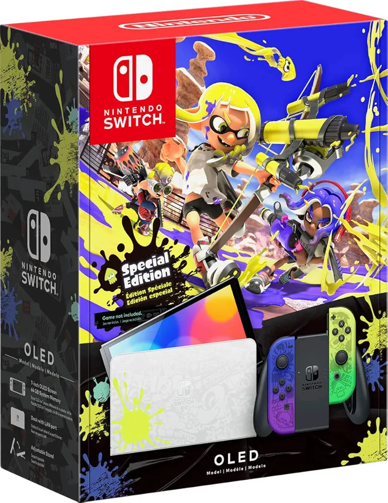 Nintendo Switch – OLED Model Splatoon 3 Special Edition | Amazon (US)