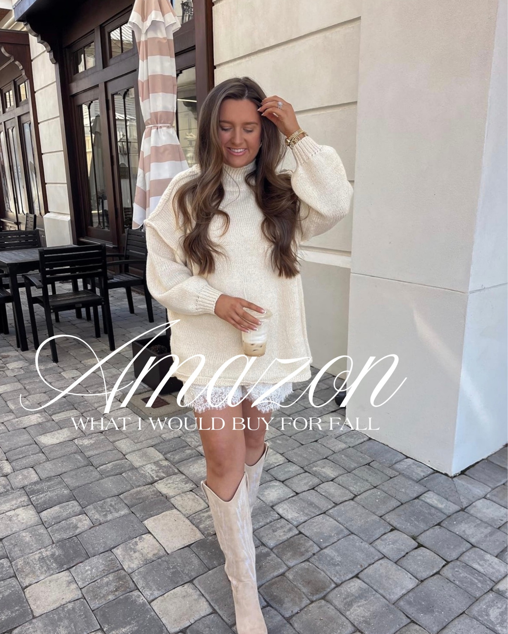 If I needed some cute fall pieces I would buy these over & over again👏🏼🍂 say FALL for all 🔗’s 

It’s definitely not fall around here but we can dream of some cooler weather right?! summer girl at heart but I do love styling fall outfits! these are some of the items I’ve had for a few years and others I recently fell in love with. #amazonfashion #amazonfallfashion #falloutfits #falloutfitinspo #fallsweaters