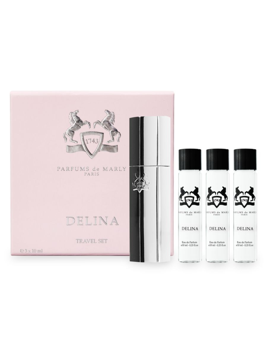 Delina Eau de Parfum 4-Piece Travel Set | Saks Fifth Avenue