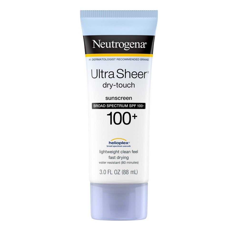 Neutrogena Ultra Sheer Dry Touch Water Resistant Sunscreen - SPF 100 - fl oz | Target