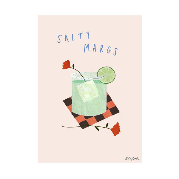 Rose London 'salty Margs' Print | Trouva (Global)