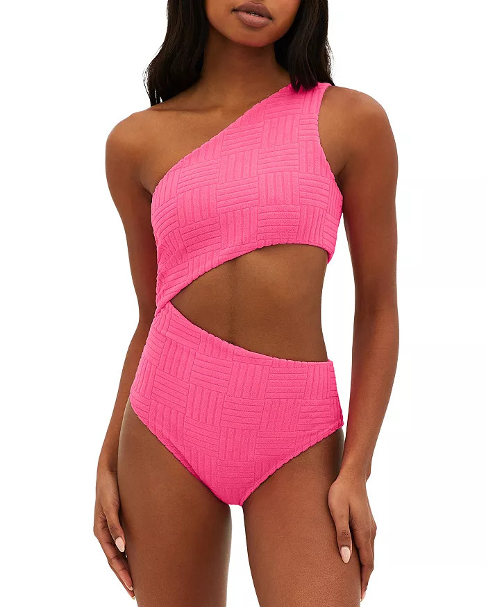 Celine One Shoulder Cutout One Piece Swimsuit | Bloomingdale's (US)