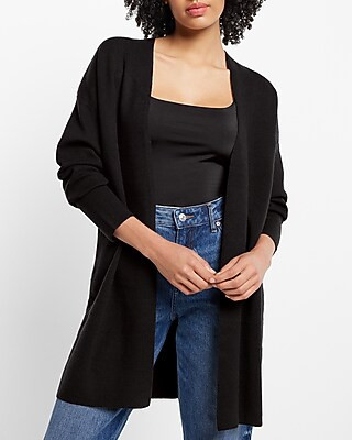 Tailored Stretch Cardigan | Express