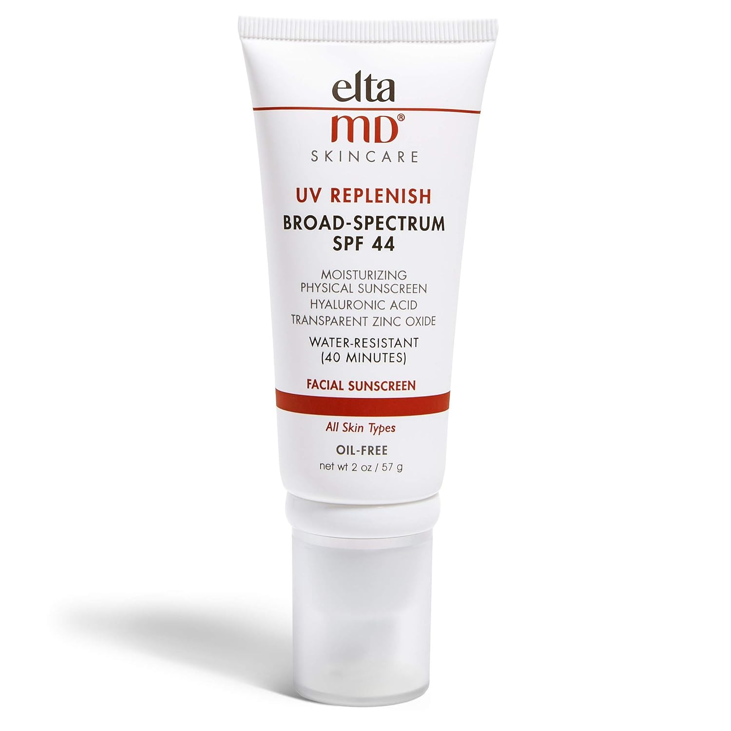 EltaMD UV Replenish Facial Sunscreen Broad-Spectrum SPF 44 Protection, Mineral, Oil Free, Water-R... | Amazon (US)