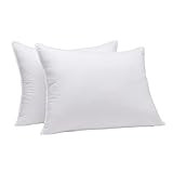 Amazon Basics Down-Alternative Pillows, Soft Density for Stomach and Back Sleepers - 20 x 36 inches, | Amazon (US)