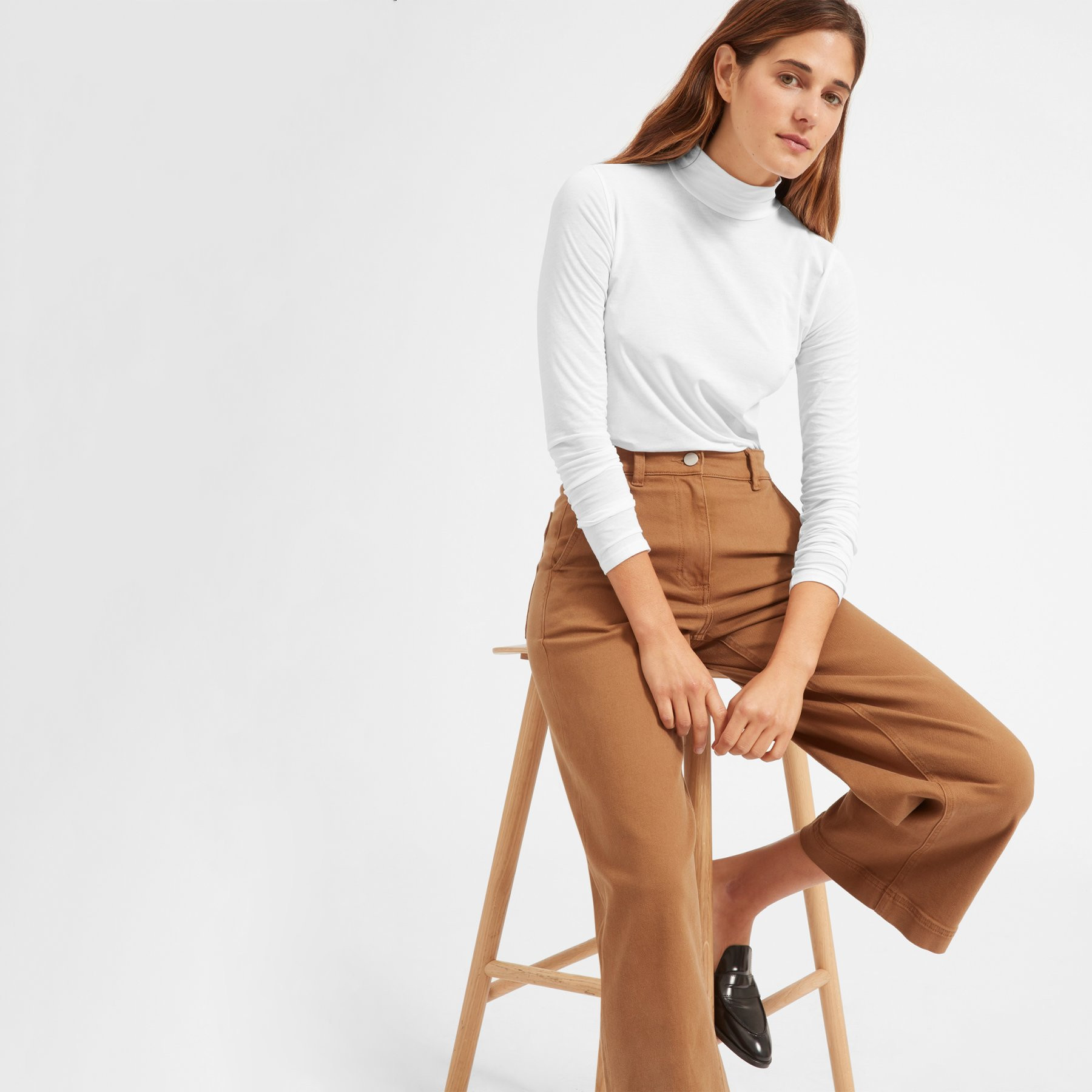 The Pima Stretch Turtleneck | Everlane