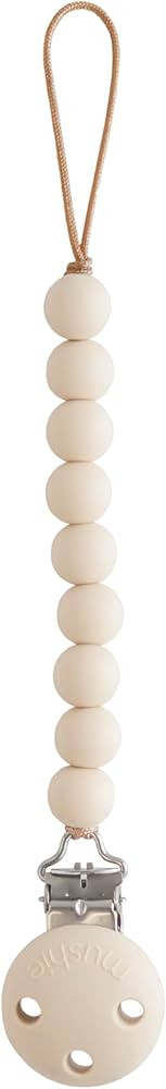 mushie 100% Silicone Baby Pacifier Clip BPA Free | Hera (Shifting Sand) | Amazon (US)