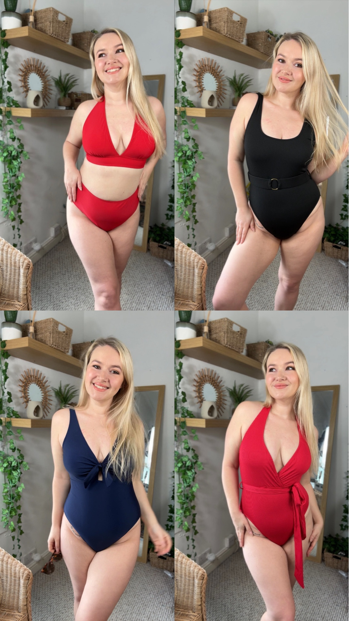 Size inclusive sculpting swim wear new in!