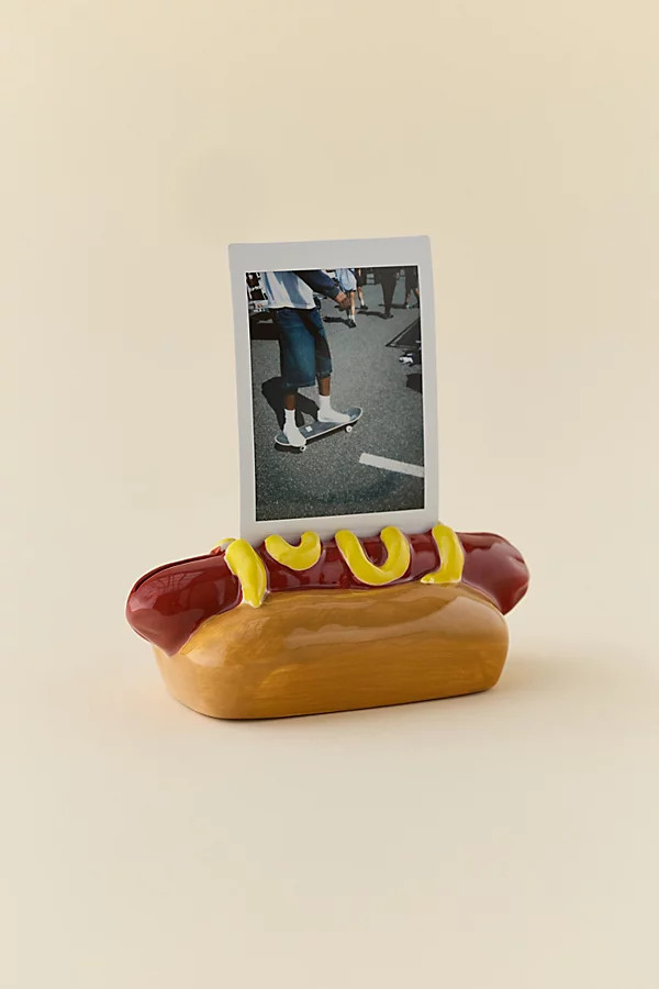 Hot Dog INSTAX Ceramic Photo Stand | Urban Outfitters (US and RoW)