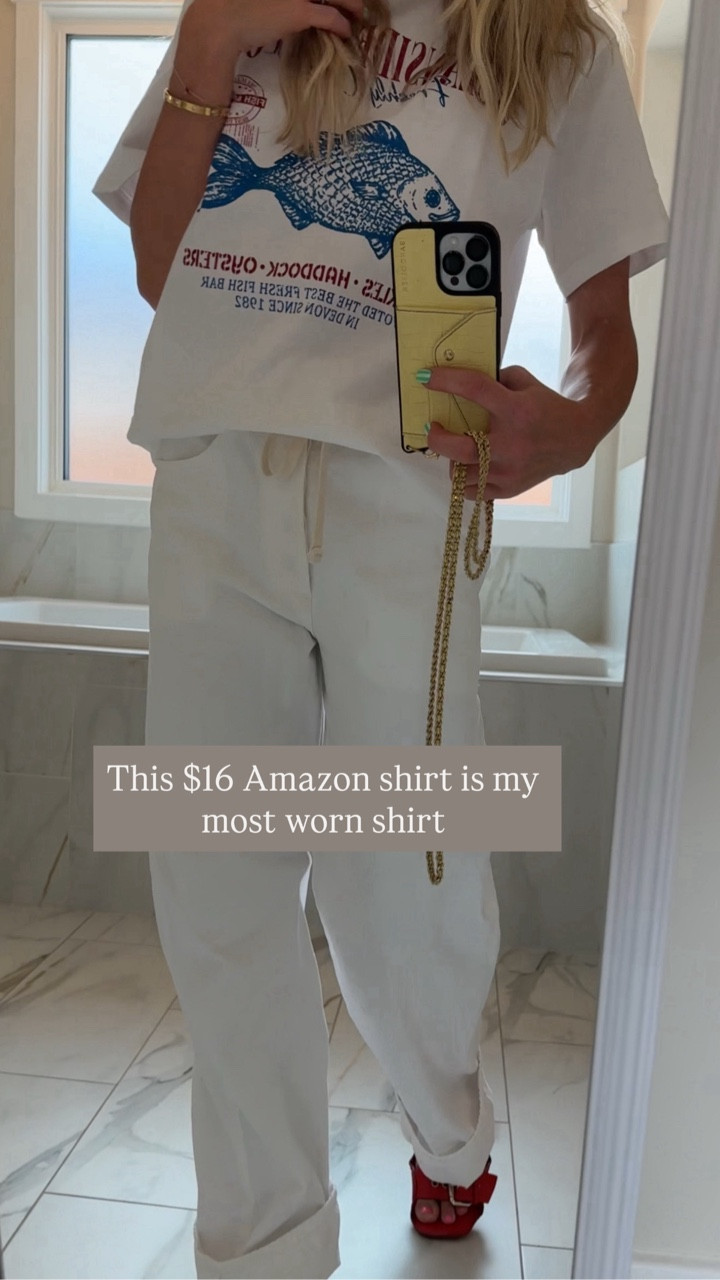 Love this $16 Amazon shirt!! I have so many Amazon  T shirts that I LOVE! I linked my favorites🫶

#LTKStyleTip #LTKFindsUnder100 #LTKFindsUnder50