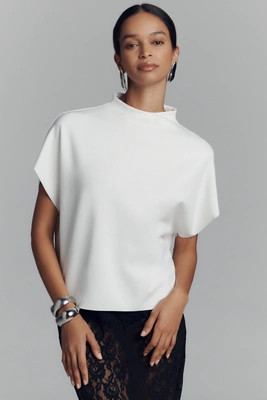 By Anthropologie Mock-Neck Batwing Top | Anthropologie (US)