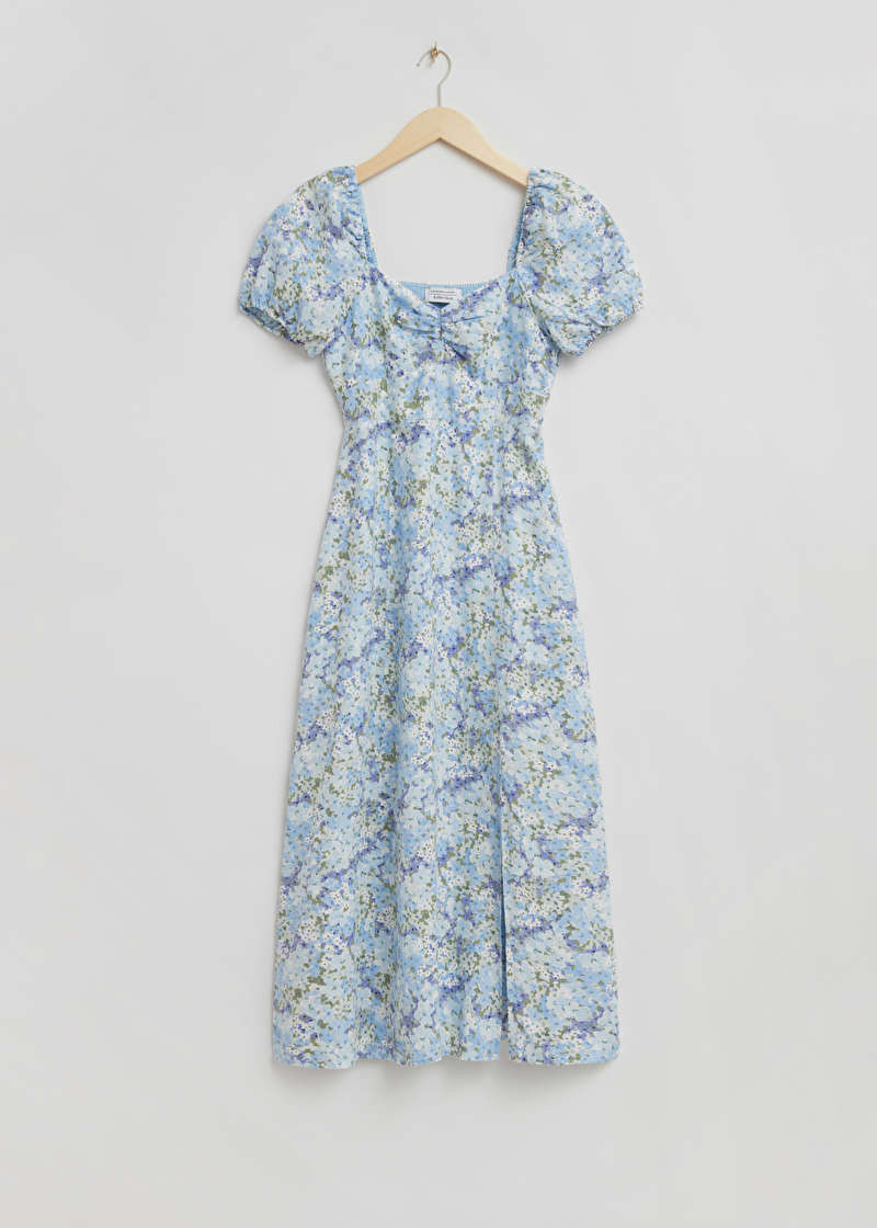 Puff Sleeve Midi Dress | & Other Stories (EU + UK)