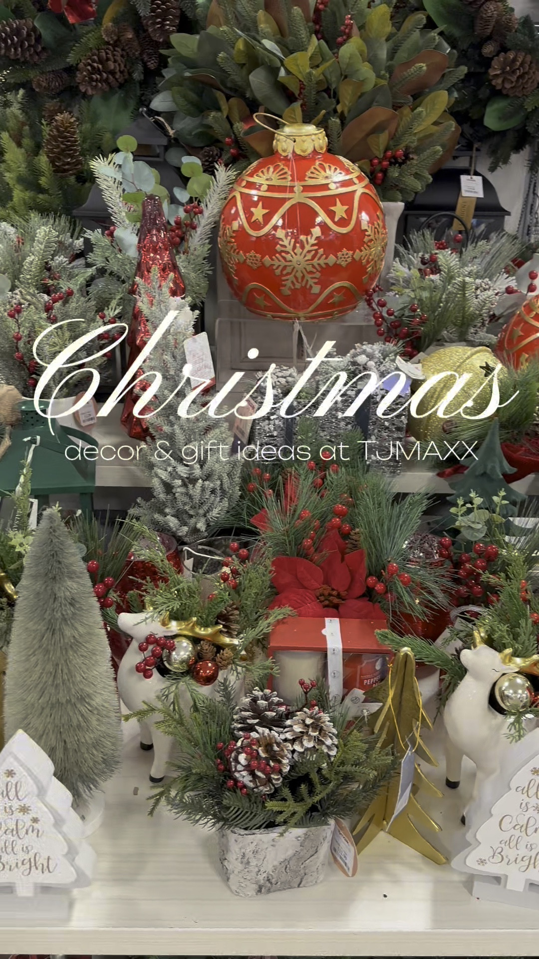 Get in, we’re going shopping 🚘🎄🎁🛍️

@tjmaxx is ALWAYS a good idea. So many good Christmas decor finds and gift ideas for the holiday season! 

+ every year I find myself putting my Christmas decorations up earlier & the studies are correct, it makes me happier! 

This year is extra special since it’s our first time decorating our new home for the holidays! 

I tried to make my previous years decor work as best as I could butttt, it’s safe to say I’ll be updating some things little by little ☺️

#christmas #holidaydecor #christmasdecor #christmastree #christmasgarland #fireplace #mantledecor #stairwelldecor #hobbylobby #target #athome #homegoodsfinds #michaels

Home, living room, formal room, stockings, fireplace, garland, gift box, tree skirt, hobby lobby, tree topper, star topper, tree skirt, stockings, holiday glassware, wine glasses, Christmas platter, Christmas dishes, Christmas plates, gift boxes, wrapping paper, candle, bedroom, Christmas, tree, ornaments, at home, Amazon, Walmart, wayfair, target, bed bath and beyond, pottery barn, crate and barrel, west elm, tree skirt, tree ornaments, Christmas decor, tjmaxx, gift guide, shopping addict, Christmas tree, curtains, interior design, under 200, under 100, under 50, under 25, sweet Caroline collection 

#LTKHoliday #LTKGiftGuide #LTKSeasonal