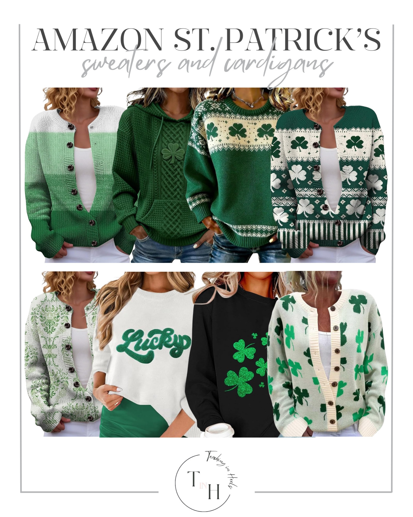 Amazon St. Patrick’s Day Sweaters & Cardigans

casual green sweater outfit
chic shamrock graphic tee look
green blazer and jeans combo
neutral outfit with green accessories
St Patrick’s Day athleisure look
cute green cardigan outfit
white tee with green statement jacket
festive but casual weekend outfit
green sneakers with everyday basics

#LTKootd #LTKSaleAlert #LTKSeasonal