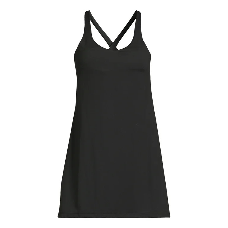 Avia Women's and Women's Plus Active Dress with Built-in Bra, Sizes XS-4X | Walmart (US)