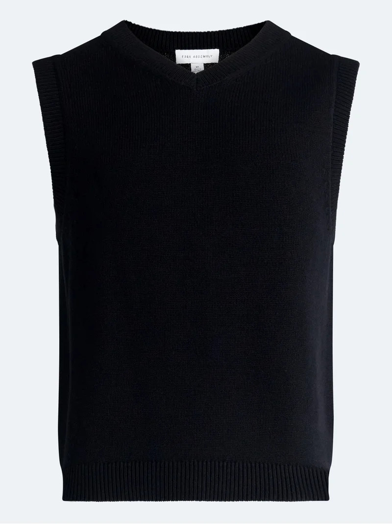 Free Assembly Men's Sweater Vest, Sizes XS-3XL