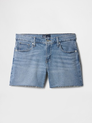 5" Mid Rise Soft Denim Shorts | Gap Factory
