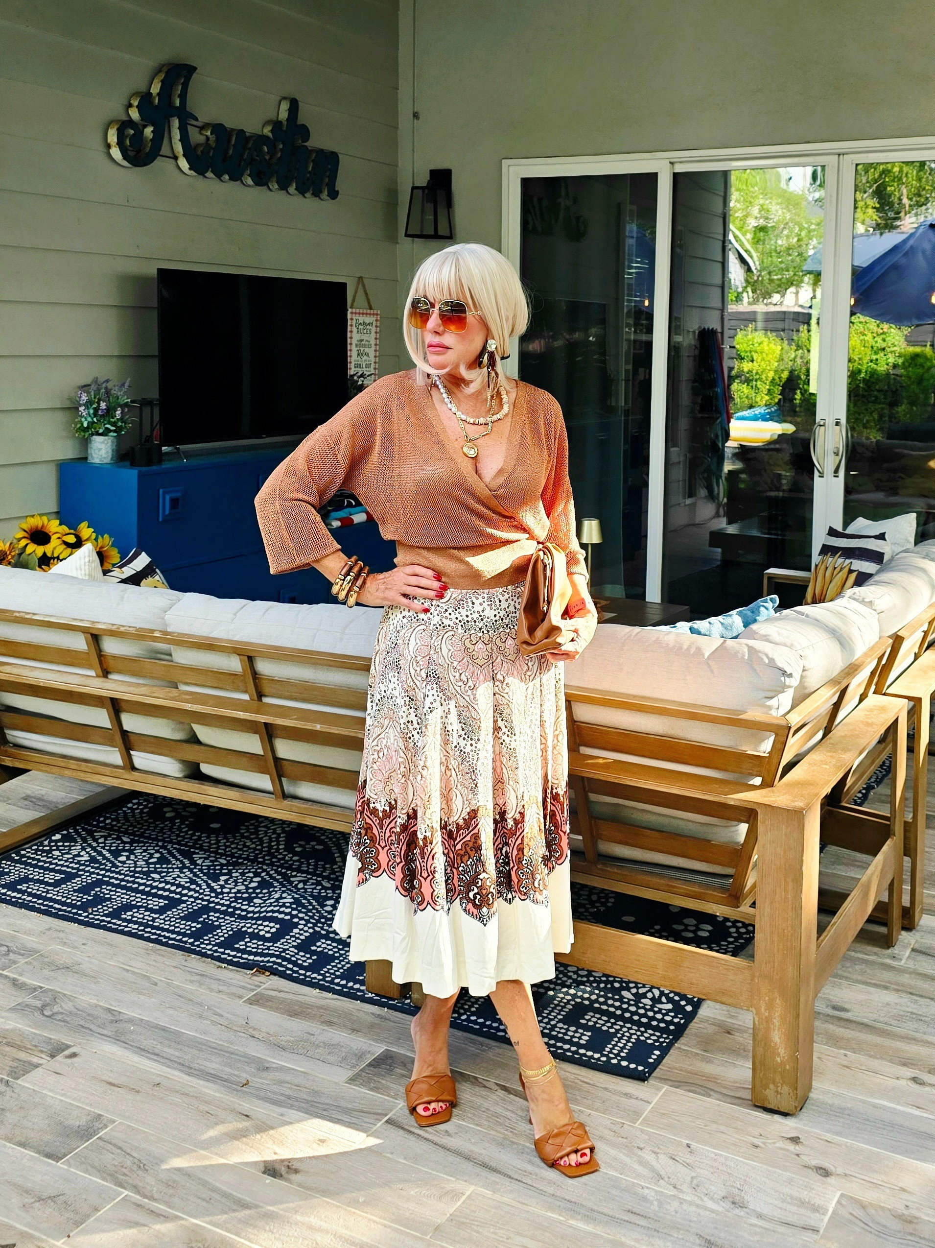 White House Black Market top and skirt .On Sale! 

#LTKSeasonal #LTKStyleTip #LTKSaleAlert