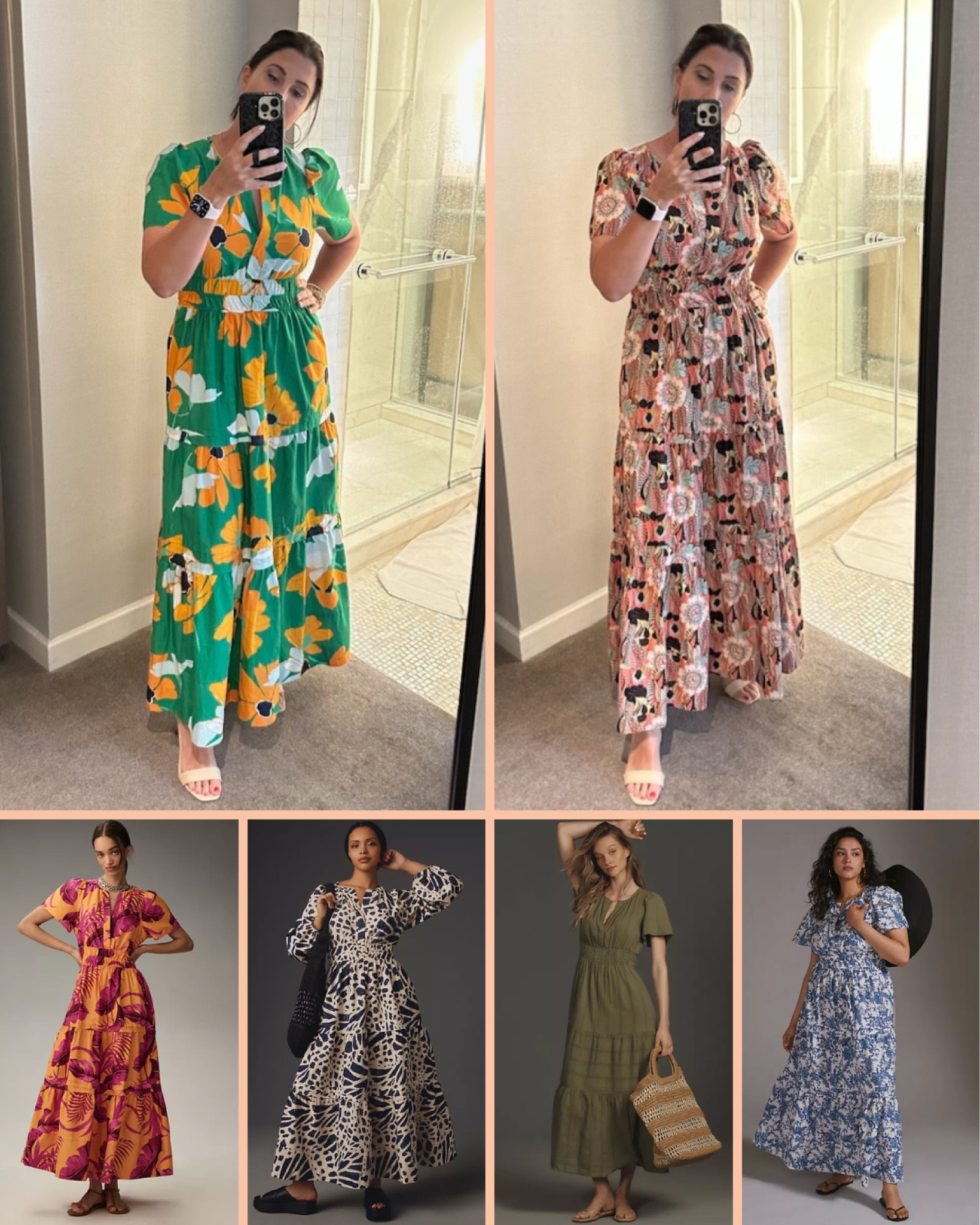 My favorite dress from Anthropologie, I own it in a few different patterns. Perfect for vacation, a special event, or as a wedding guest dress. Wearing a size small, size down! 

March 8-11 use code ANTHRO20 for 20% off $100+ 

Wedding guest dress | Easter outfit | Easter dress | vacation outfit | vacation dress | on sale 

#LTKstyletip #LTKover40 #LTKSpringSale