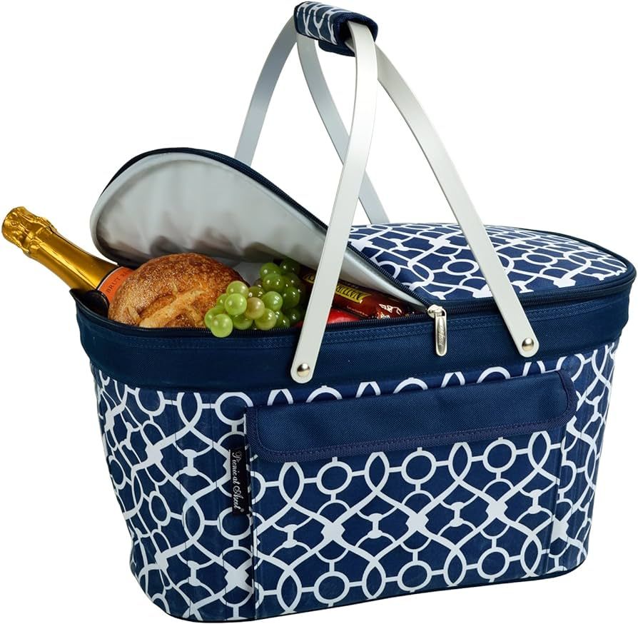 Picnic at Ascot Patented Insulated Folding Picnic Basket Cooler- Designed & Quality Approved in t... | Amazon (US)