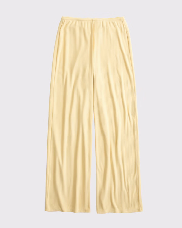 Pointelle Sleep Pant | Abercrombie & Fitch (US)