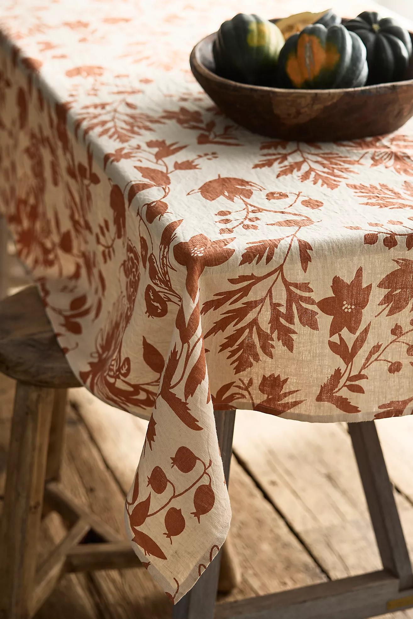 Autumn Botanicals Tablecloth | Anthropologie (US)