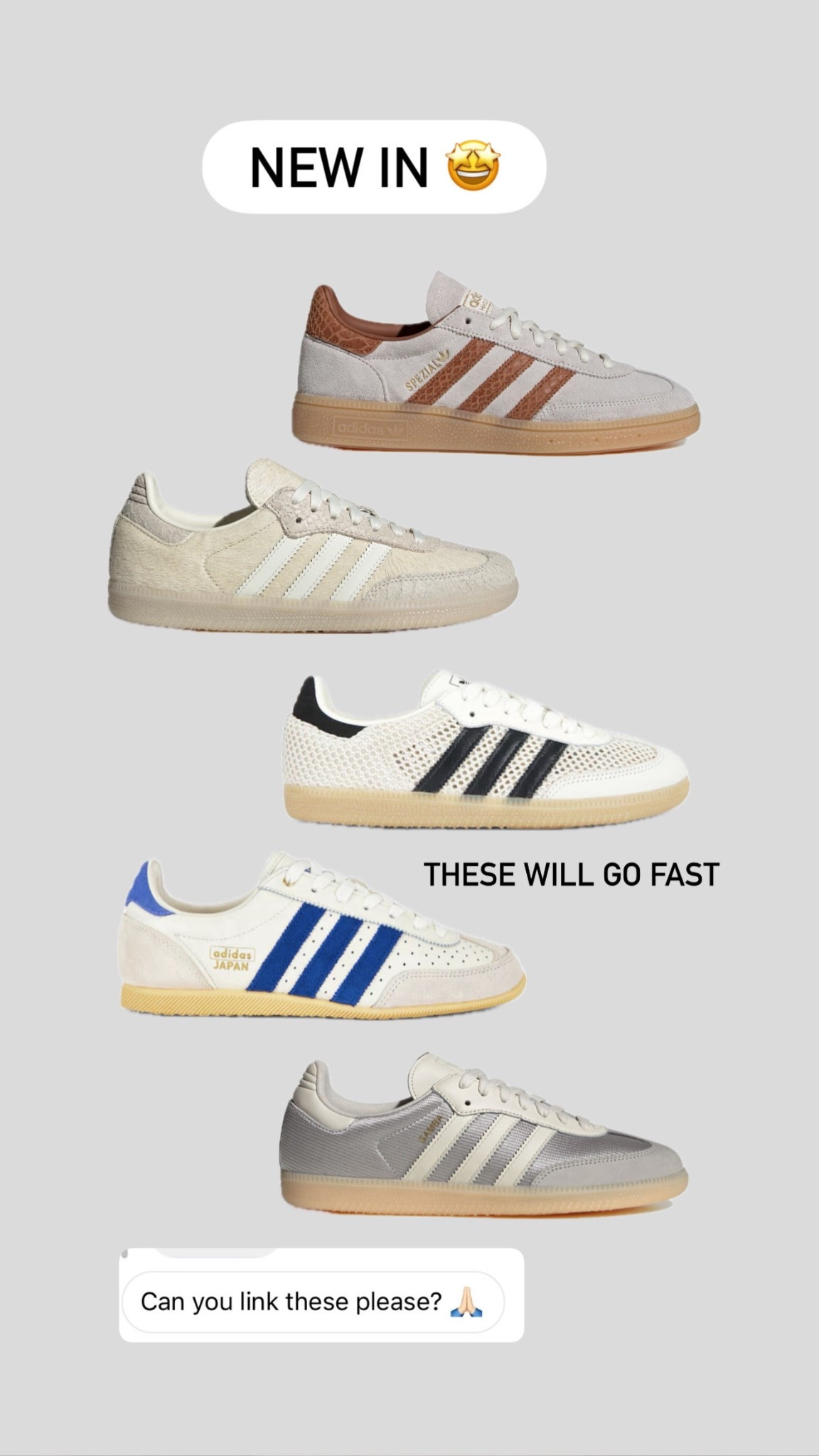 Cutest Adidas that just got in! I’m obsessed with all of them ￼

#LTKOver40 #LTKMothersDay #LTKSeasonal