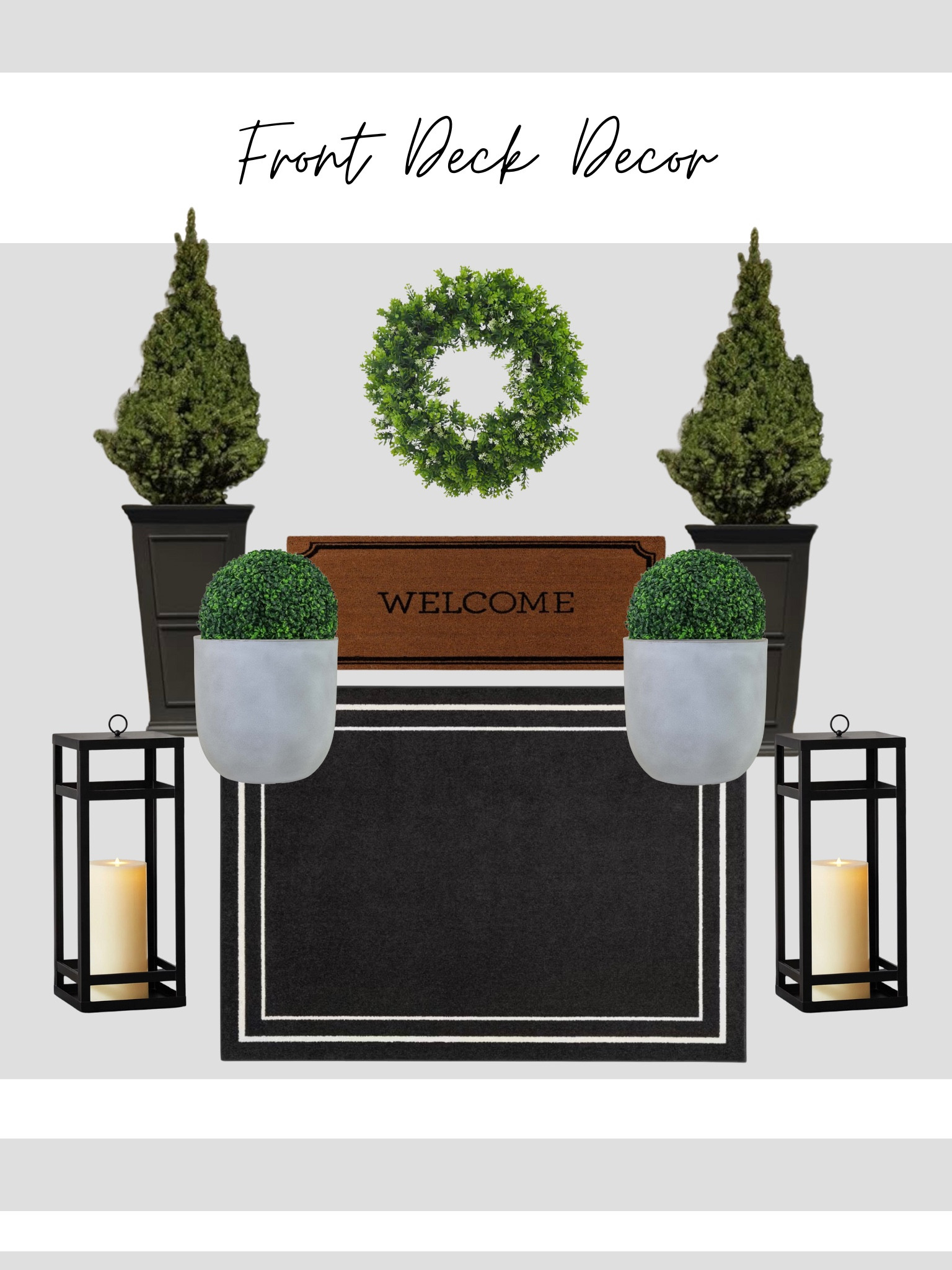 Front porch decor ✨