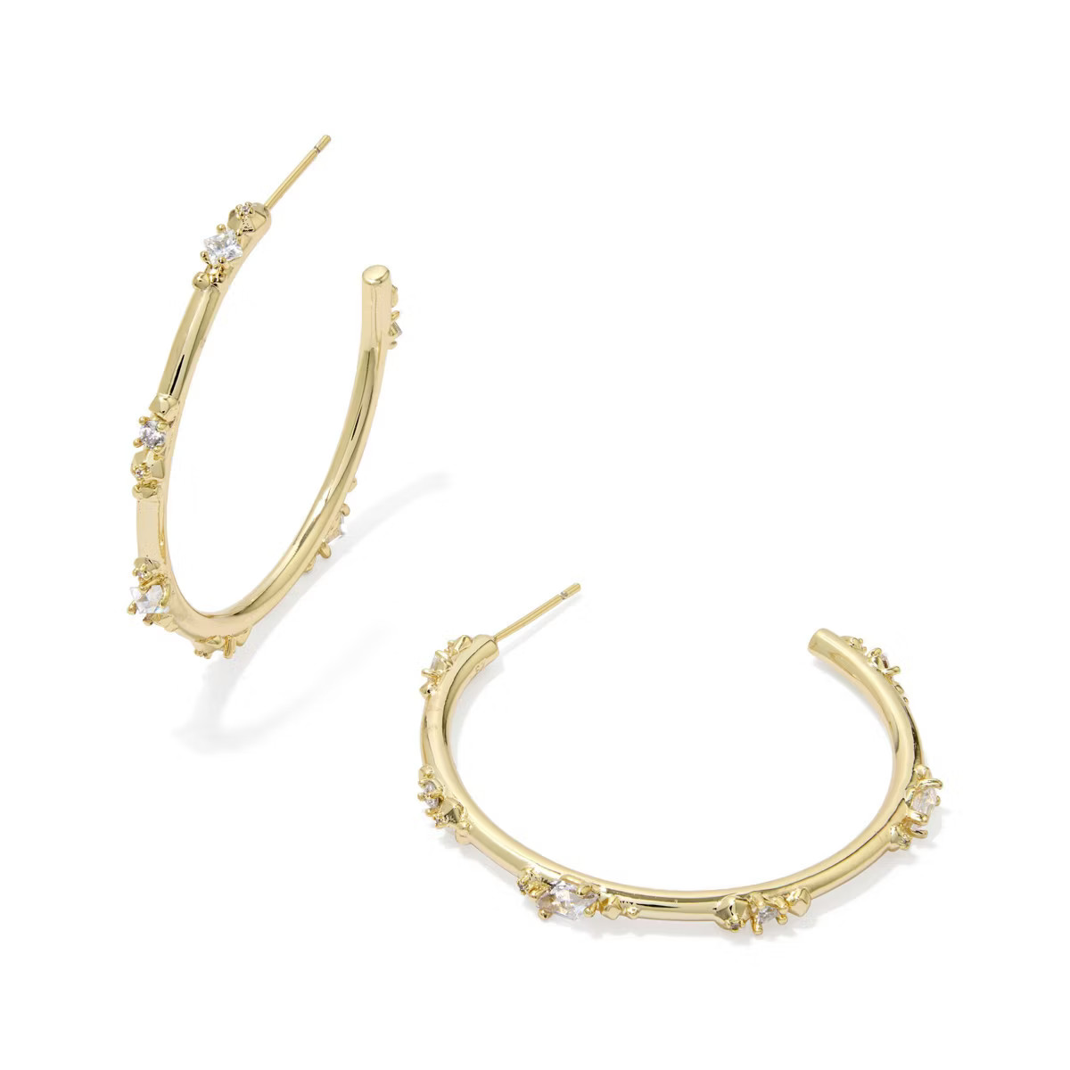 Kendra Scott Meridith Metal Hoop Earrings | Target