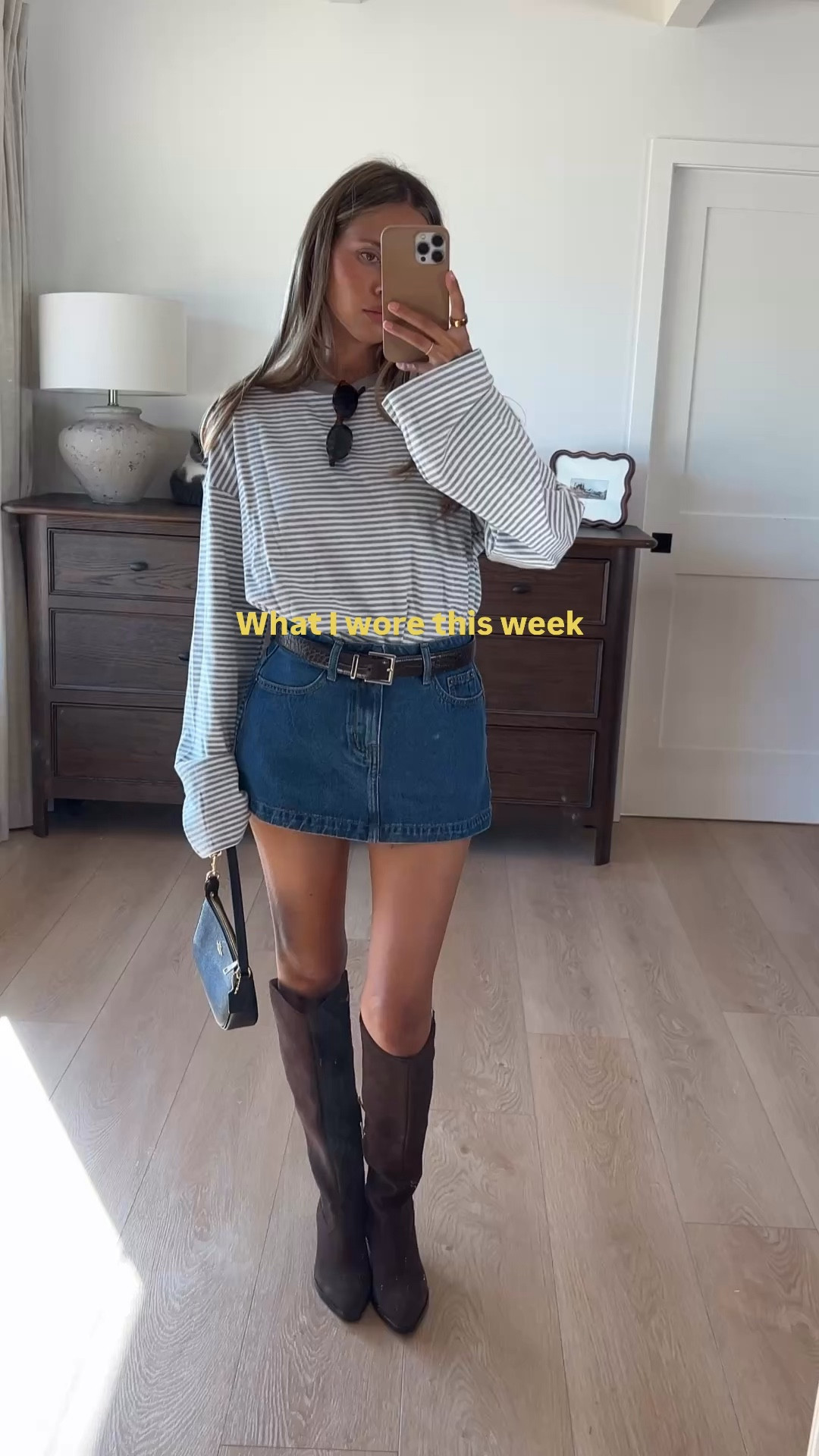 WHAT I’M WEARING 🤍
All these looks are from Princess Polly — so many cute spring pieces!!

SIZING NOTES:
Denim mini runs small — size up

Boots are from Boot Barn 🤠
Belt is sold out but linking similar options