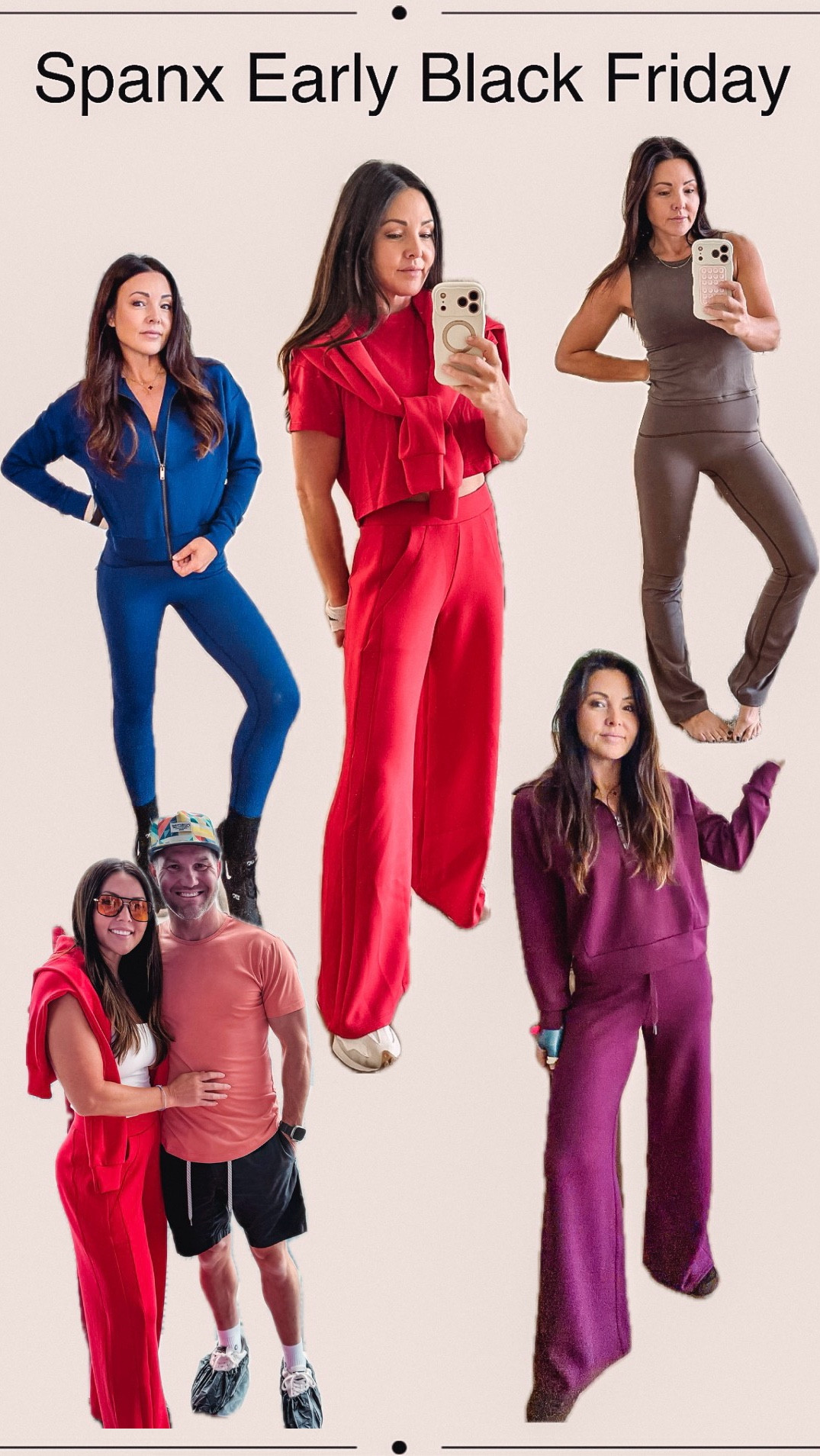 Early black Friday sale Spanx has marked down all my favorite air essential sets 
And workout favorites like the booth boost mini flare leggings and jackets! 

#LTKfitnessgoals #LTKSaleAlert #LTKActive