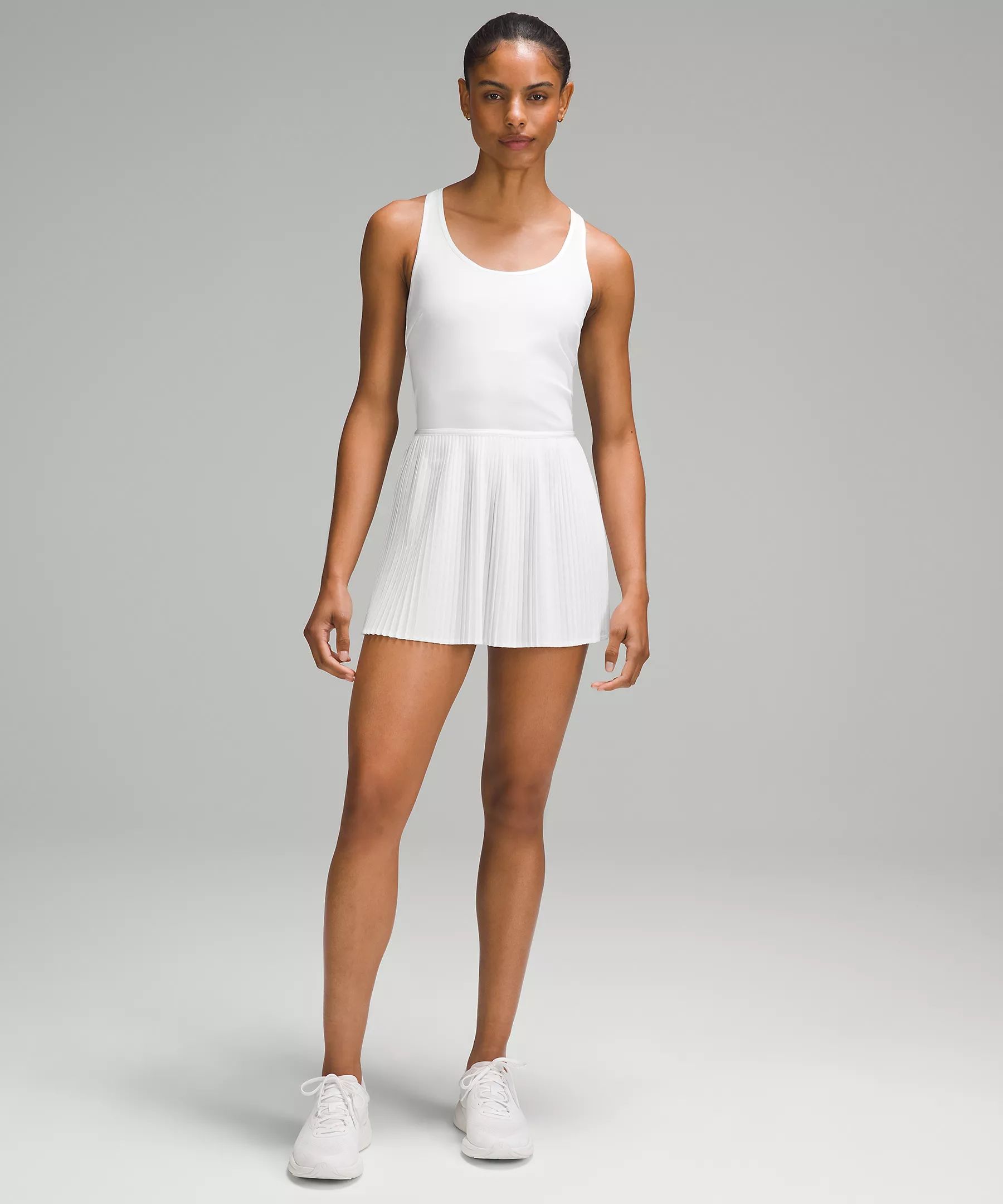Scoop-Neck Pleated Linerless Tennis Dress | Lululemon (US)
