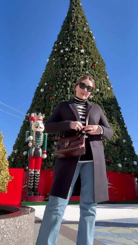 Amazon striped sweater styled from day to night - cozy vibe Christmas shopping, then more festive paired with a slip dress for a Christmas party 🌟🎄

Day to night outfit, how I styled this sweater, Winter fashion, Holiday outfits, holiday party outfit, winter sweater, slip dress, Amazon fashion

#LTKHoliday #LTKstyletip #LTKVideo