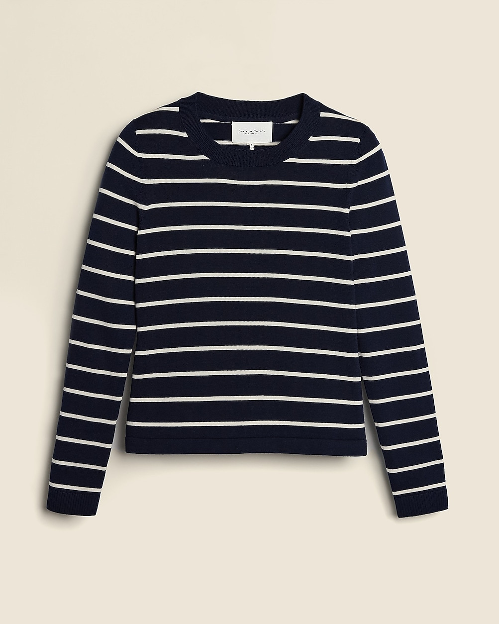State of Cotton NYC Devon striped crewneck sweater | J. Crew US