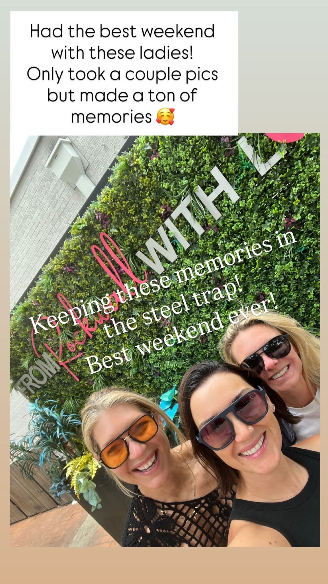 Keeping these memories in the steel trap! 
Best weekend ever!

#LTKdayinmylife #LTKActive #LTKfitnessgoals